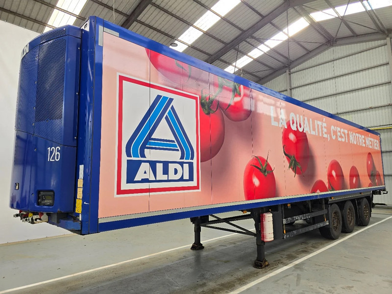 Schmitz Cargobull SCB*S3B / THERMOKING SLX E 100 / DHOLLANDIA 3000kg / LIFTAS / STUURAS - Semirremolque frigorífico: foto 1 Schmitz Cargobull SCB*S3B / THERMOKING SLX E 100 / DHOLLANDIA 3000kg / LIFTAS / STUURAS - Semirremolque frigorífico: foto 1