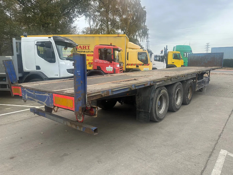 Van Hool 3B0064 TROMMELREMMEN/FREINS TAMBOURS - Semirremolque plataforma/ Caja abierta: foto 4 Van Hool 3B0064 TROMMELREMMEN/FREINS TAMBOURS - Semirremolque plataforma/ Caja abierta: foto 4