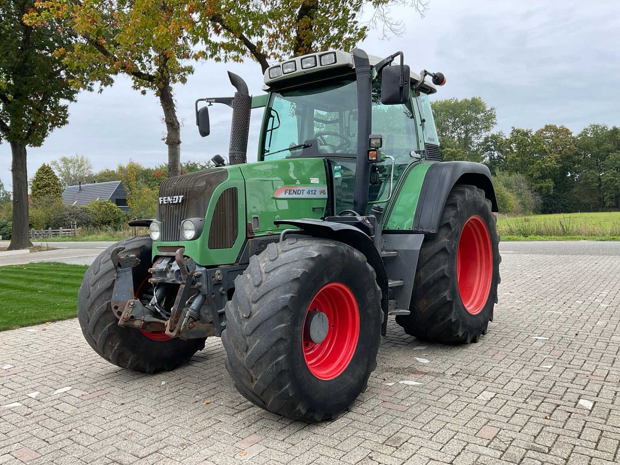 2008 FENDT 412 VARIO TMS ALL-WHEEL DRIVE AGRICULTURAL TRACTOR - Tractor: foto 1 2008 FENDT 412 VARIO TMS ALL-WHEEL DRIVE AGRICULTURAL TRACTOR - Tractor: foto 1