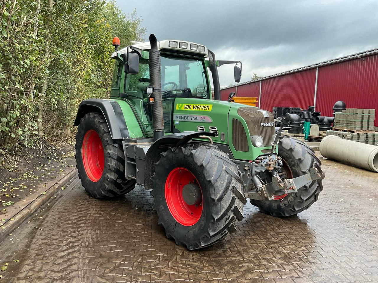 2009 FENDT 714 VARIO TMS ALL-WHEEL DRIVE AGRICULTURAL TRACTOR - Tractor: foto 4 2009 FENDT 714 VARIO TMS ALL-WHEEL DRIVE AGRICULTURAL TRACTOR - Tractor: foto 4