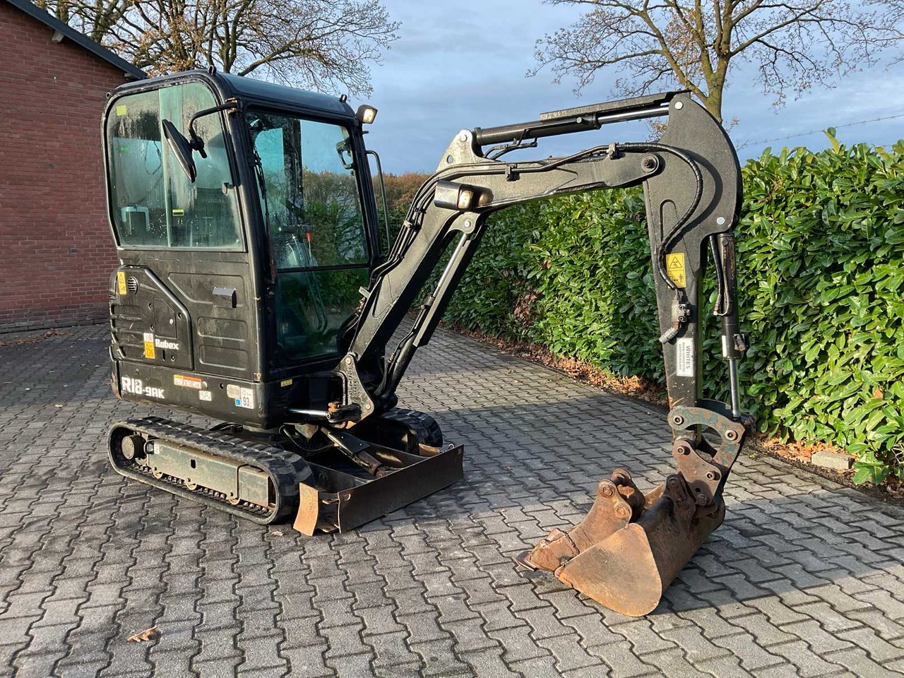 Miniexcavadora 2022 HYUNDAI ROBEX 18-9AK MINI EXCAVATOR: foto 23