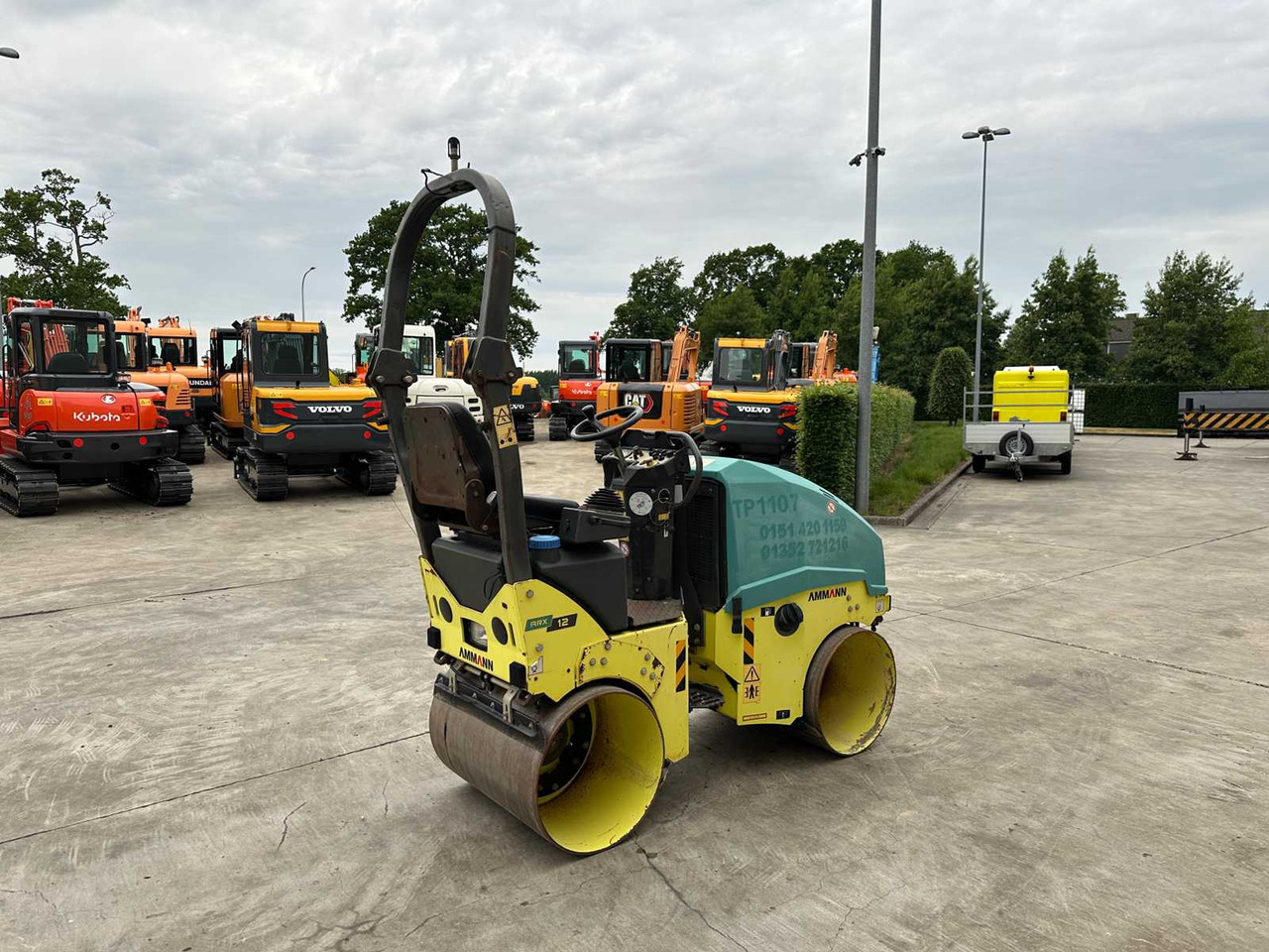 Ammann ARX12 - Apisonadora de asfalto: foto 4 Ammann ARX12 - Apisonadora de asfalto: foto 4