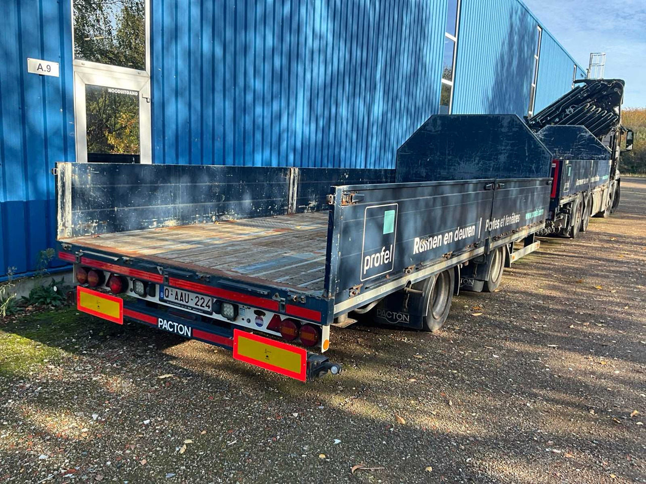 2015 MAN TGS CRANE TRUCK WITH CRANE HIAB AND TRAILER PACTON - Camión: foto 5 2015 MAN TGS CRANE TRUCK WITH CRANE HIAB AND TRAILER PACTON - Camión: foto 5