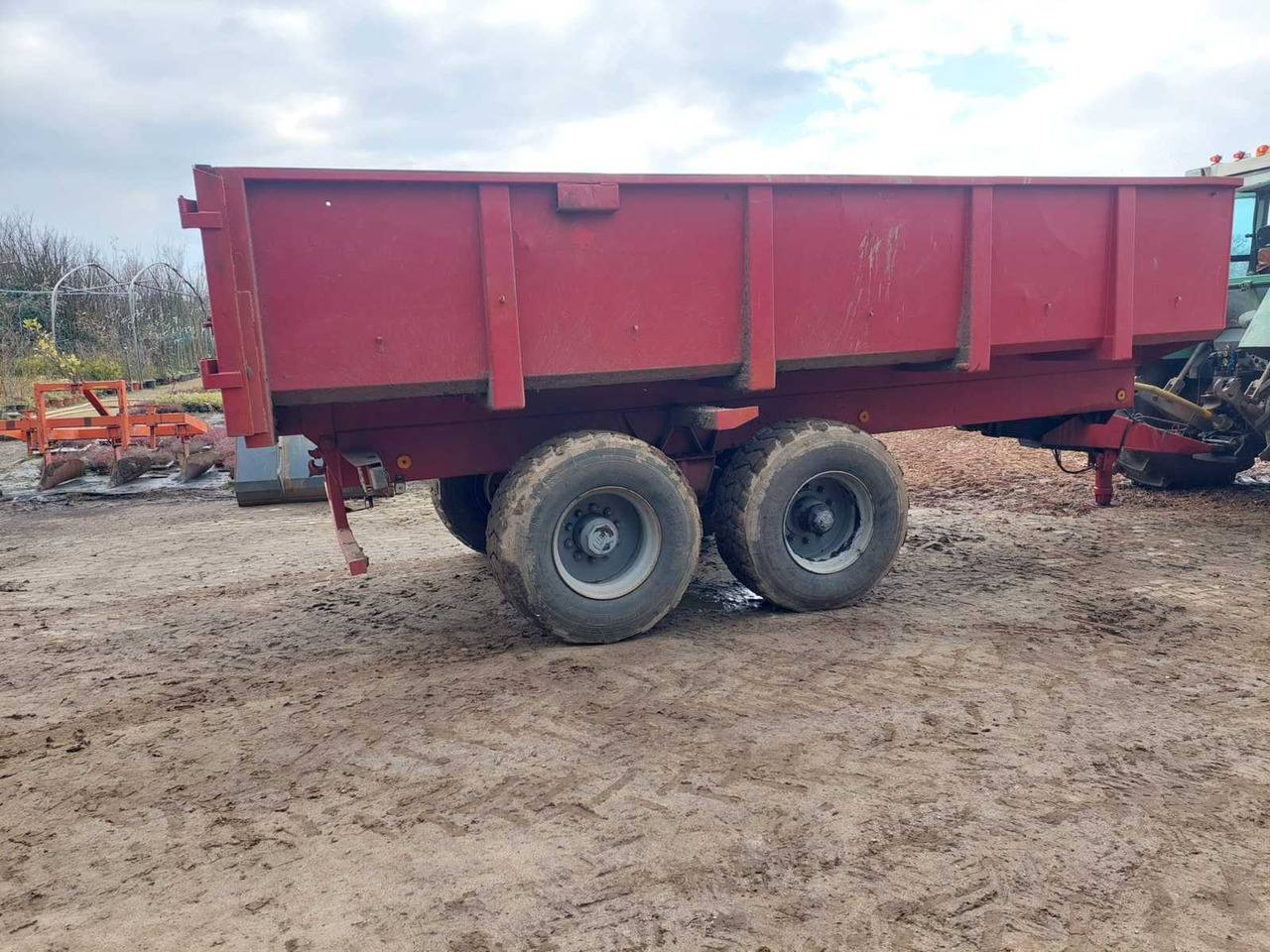 Dump trailer - double axle - hydraulic - heavy duty - Remolque volquete agrícola: foto 3 Dump trailer - double axle - hydraulic - heavy duty - Remolque volquete agrícola: foto 3