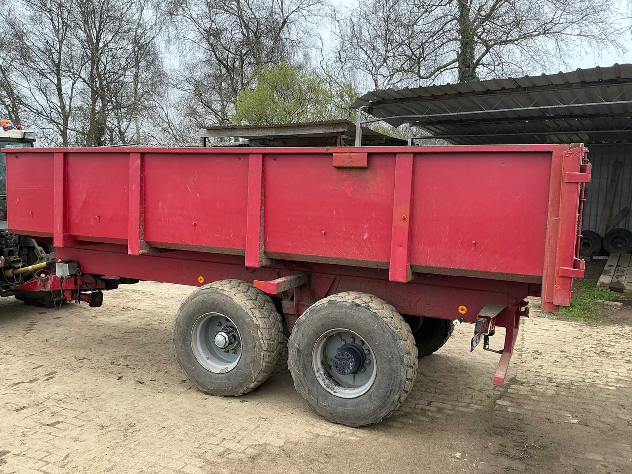 Dump trailer - double axle - hydraulic - heavy duty - Remolque volquete agrícola: foto 4 Dump trailer - double axle - hydraulic - heavy duty - Remolque volquete agrícola: foto 4