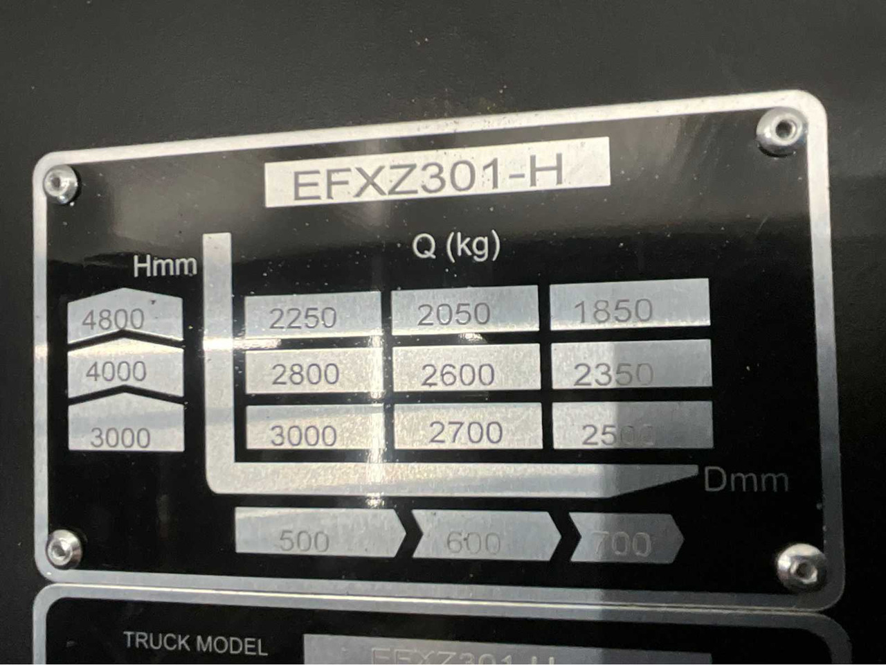 Carretilla elevadora EP - EFXZ-301-H - 4.8M TRIPLEX, LI-ION, FREE-LIFT, SIDE-SHIFT - FORKLIFT: foto 25 Carretilla elevadora EP - EFXZ-301-H - 4.8M TRIPLEX, LI-ION, FREE-LIFT, SIDE-SHIFT - FORKLIFT: foto 25