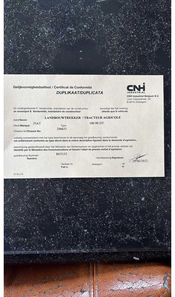 Tractor Fiat 100-90 DT: foto 49