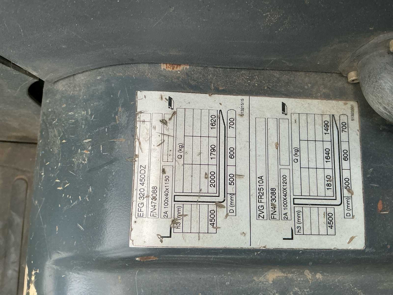 Carretilla elevadora JUNGHEINRICH EFG 320 FORKLIFT: foto 20