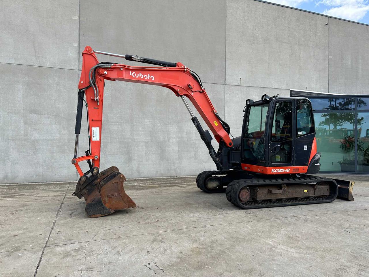 Kubota KUBOTA - 2018 - KX080 - MIDI EXCAVATOR - Excavadora de cadenas: foto 1 Kubota KUBOTA - 2018 - KX080 - MIDI EXCAVATOR - Excavadora de cadenas: foto 1