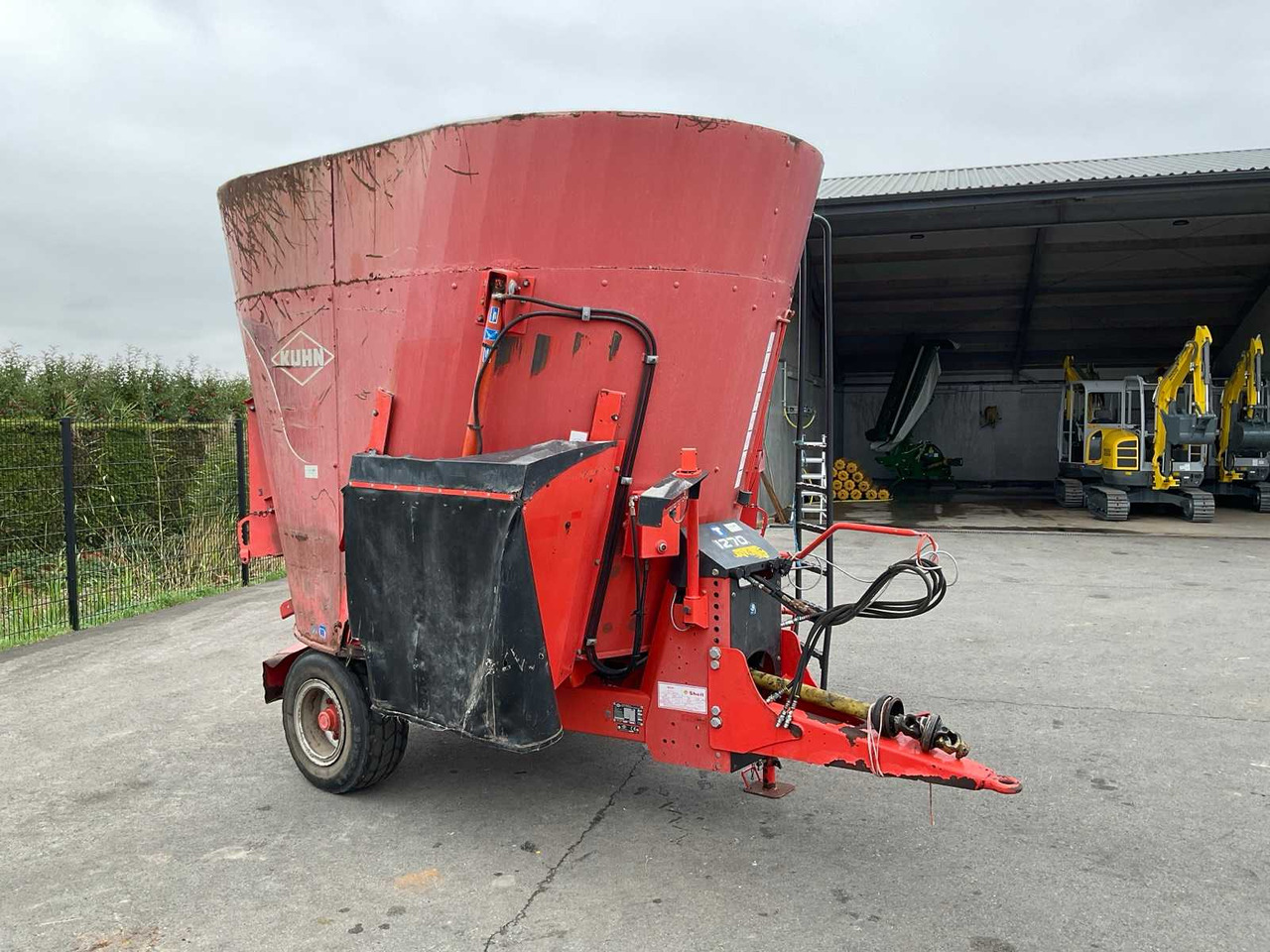 Kuhn Euromix 1270 - Desensiladora: foto 1 Kuhn Euromix 1270 - Desensiladora: foto 1