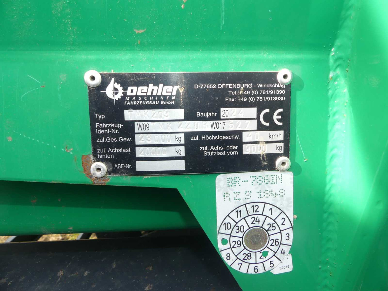 Dúmper OEHLER TMK 203: foto 12