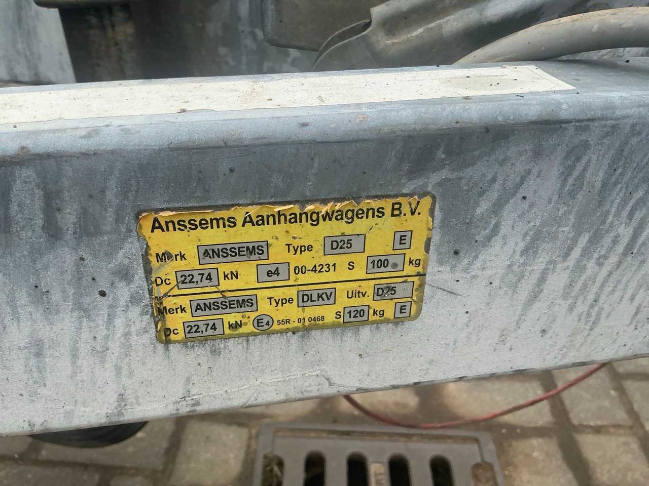 Remolque 2020 ANSSEMS TRAILER DLKV D25 50-WX-JD: foto 16