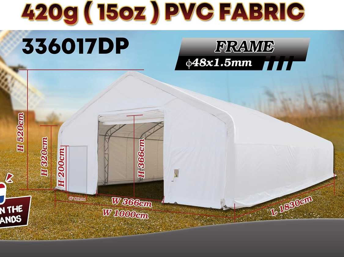 Rhino-Cross-Shelter 336017DP - 18,3x10x5,2 m - Tanque de almacenamiento: foto 2 Rhino-Cross-Shelter 336017DP - 18,3x10x5,2 m - Tanque de almacenamiento: foto 2