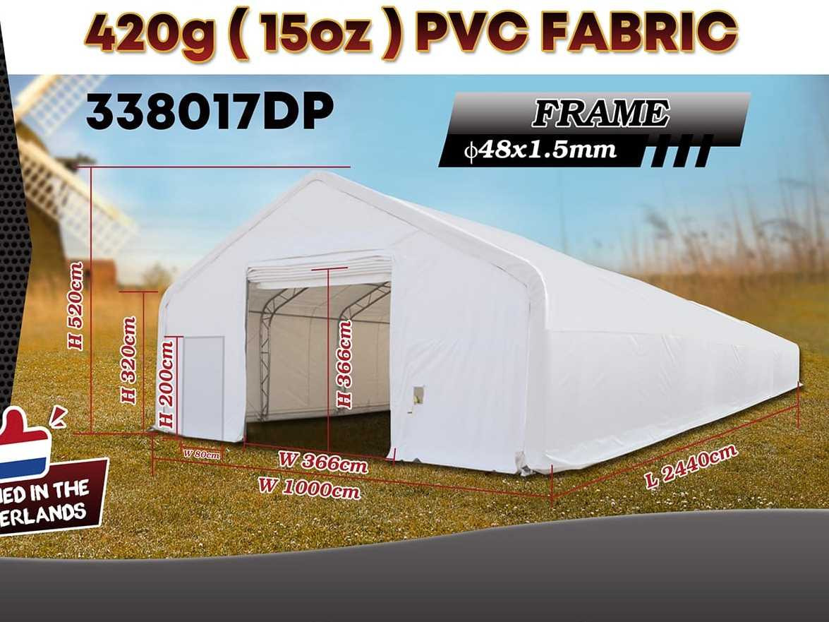 Rhino-Cross-Shelter 338017DP - 24,4x10x5,2 m - Tanque de almacenamiento: foto 2 Rhino-Cross-Shelter 338017DP - 24,4x10x5,2 m - Tanque de almacenamiento: foto 2