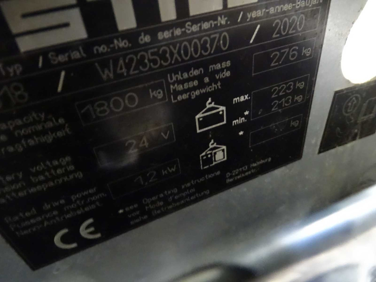 STILL EXU18 2020 ELECTRIC PALLET TRUCK - Carretilla elevadora: foto 1 STILL EXU18 2020 ELECTRIC PALLET TRUCK - Carretilla elevadora: foto 1