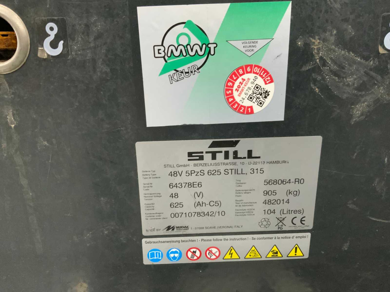 Carretilla elevadora STILL RX20-20 - 4.7M TRIPLEX, FREE-LIFT, SIDE-SHIFT, FORK POSITIONER - FORKLIFT: foto 23 Carretilla elevadora STILL RX20-20 - 4.7M TRIPLEX, FREE-LIFT, SIDE-SHIFT, FORK POSITIONER - FORKLIFT: foto 23