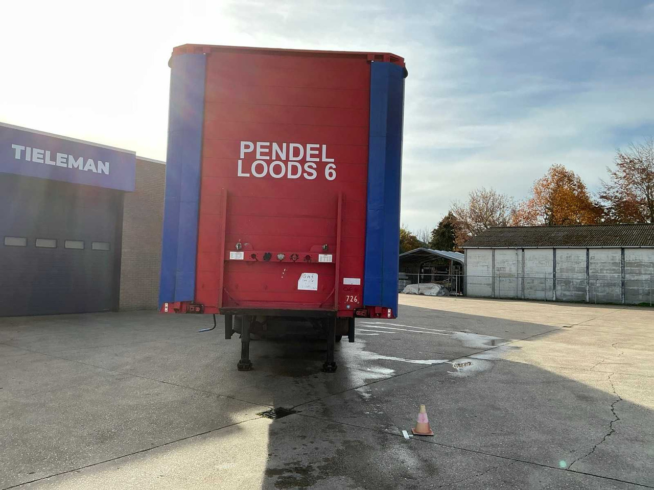 2002 GROENEWEGEN DRO-12-27 SEMI-TRAILER - Semirremolque: foto 3 2002 GROENEWEGEN DRO-12-27 SEMI-TRAILER - Semirremolque: foto 3