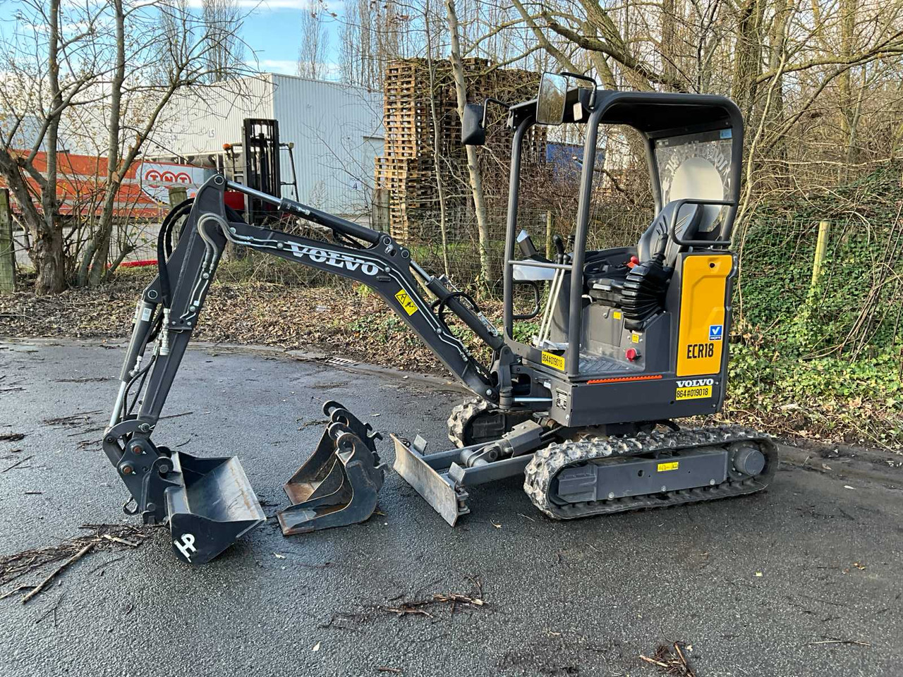 Volvo ECR18 - Miniexcavadora: foto 1 Volvo ECR18 - Miniexcavadora: foto 1