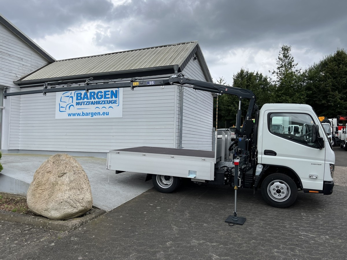 Furgoneta caja abierta nuevo FUSO 3S15 Alu Pritsche 2.80m Ladekran: foto 14