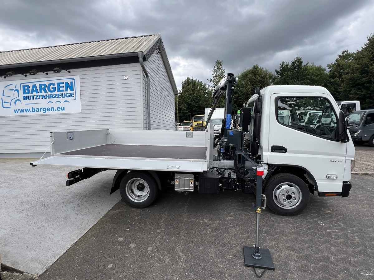 Furgoneta caja abierta nuevo FUSO 3S15 Alu Pritsche 2.80m Ladekran: foto 9