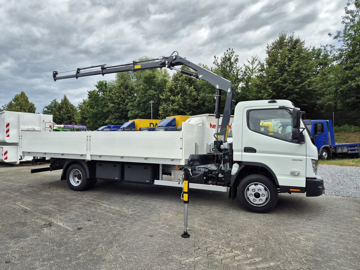 FUSO FUSO 9C18 Canter Alu Pritsche 5.5m Kran 3x hydr. - Furgoneta caja abierta: foto 5 FUSO FUSO 9C18 Canter Alu Pritsche 5.5m Kran 3x hydr. - Furgoneta caja abierta: foto 5