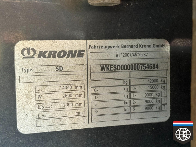 Krone N/A FRC/ ATP 02-26 - DUO TEMP - LIFT AXLE - DOUBLE STOCK - TRENNWAND - Remolque frigorífico: foto 4 Krone N/A FRC/ ATP 02-26 - DUO TEMP - LIFT AXLE - DOUBLE STOCK - TRENNWAND - Remolque frigorífico: foto 4