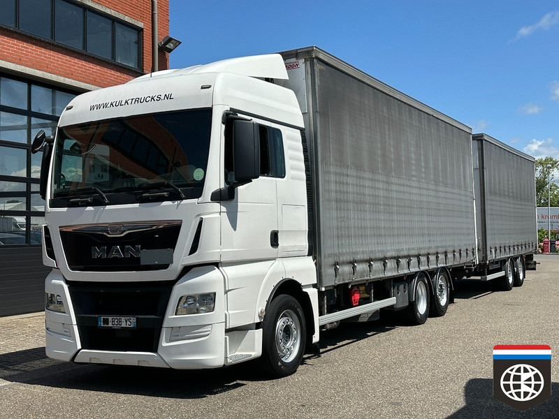 MAN TGX 26.480 RETARDER - NIGHT A/C - 130M3 COMBINATION - Camión lona: foto 2 MAN TGX 26.480 RETARDER - NIGHT A/C - 130M3 COMBINATION - Camión lona: foto 2