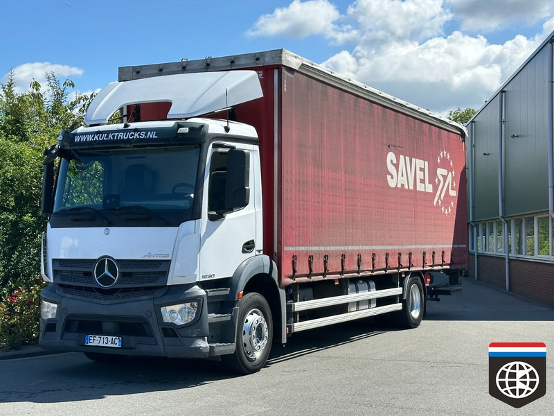 Mercedes-Benz ANTOS 1830 / CURTAIN SIDE / SLIDE ROOF / TAIL LIFT - Camión lona: foto 1 Mercedes-Benz ANTOS 1830 / CURTAIN SIDE / SLIDE ROOF / TAIL LIFT - Camión lona: foto 1