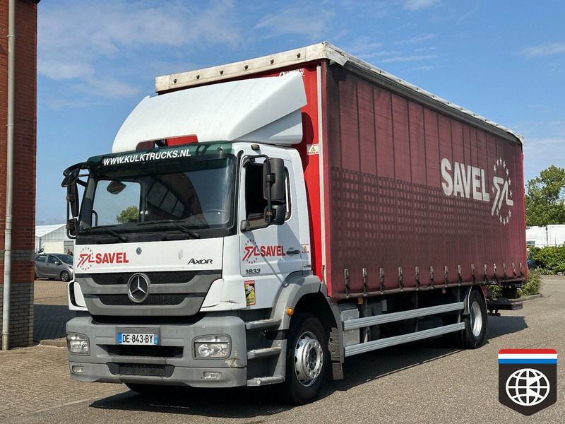 Mercedes-Benz AXOR 1833 TAIL LIFT - MANUAL GEARBOX - Camión lona: foto 5 Mercedes-Benz AXOR 1833 TAIL LIFT - MANUAL GEARBOX - Camión lona: foto 5