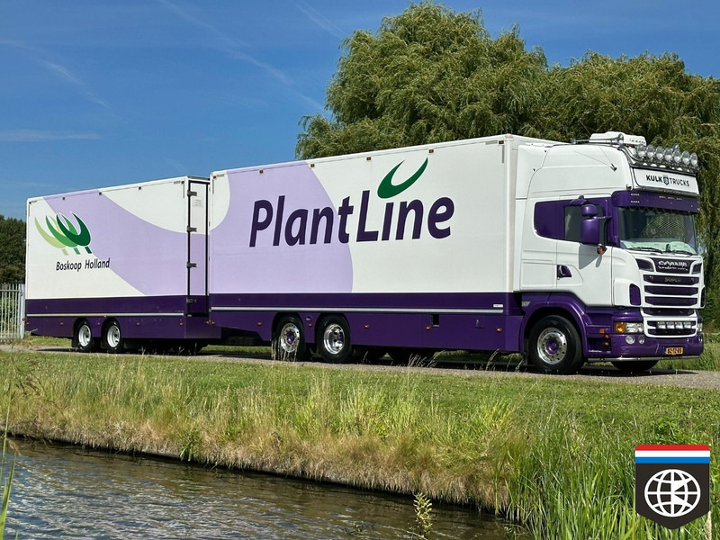 Scania R 500 B 6X2*4 PLANTS COMBI - FULL AIR - RETARDER - 2X TAILLIFT - SPECIAL INTERIOR - CONCOURSTAAT - Camión frigorífico: foto 1 Scania R 500 B 6X2*4 PLANTS COMBI - FULL AIR - RETARDER - 2X TAILLIFT - SPECIAL INTERIOR - CONCOURSTAAT - Camión frigorífico: foto 1