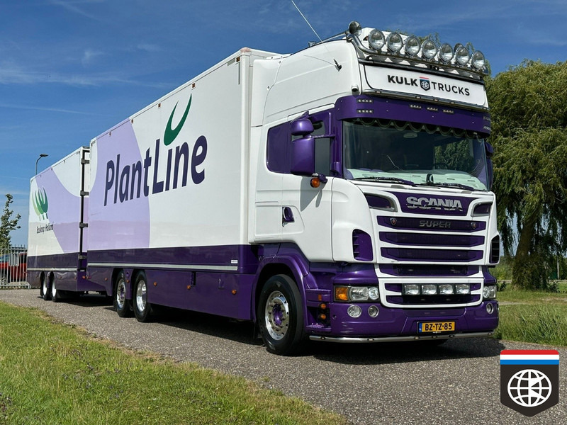 Scania R 500 B 6X2*4 PLANTS COMBI - FULL AIR - RETARDER - 2X TAILLIFT - SPECIAL INTERIOR - CONCOURSTAAT - Camión frigorífico: foto 2 Scania R 500 B 6X2*4 PLANTS COMBI - FULL AIR - RETARDER - 2X TAILLIFT - SPECIAL INTERIOR - CONCOURSTAAT - Camión frigorífico: foto 2