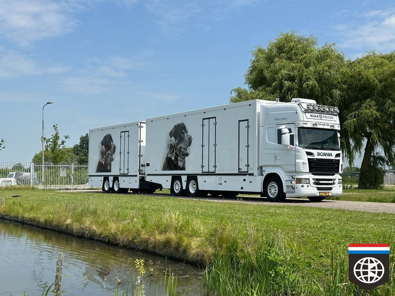 Scania R 730 FLOWER COMBI / SHOWTRUCK - CONCOURSTAAT - Camión frigorífico: foto 1 Scania R 730 FLOWER COMBI / SHOWTRUCK - CONCOURSTAAT - Camión frigorífico: foto 1