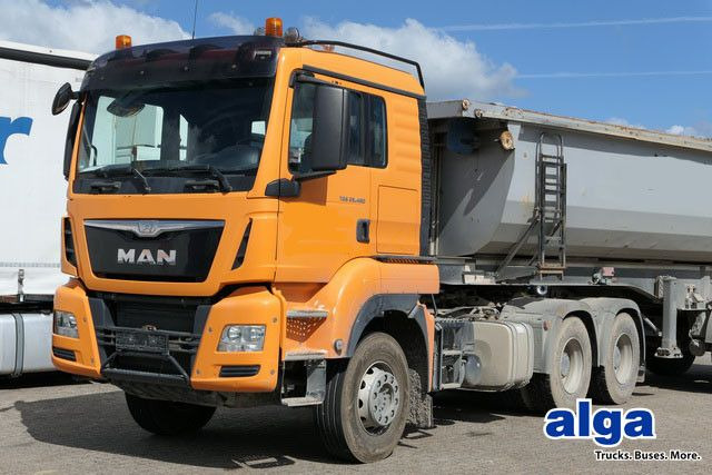 MAN 26.480 TGS 6x4, Hydr., Klima, navi, Luftfederung - Cabeza tractora: foto 1 MAN 26.480 TGS 6x4, Hydr., Klima, navi, Luftfederung - Cabeza tractora: foto 1