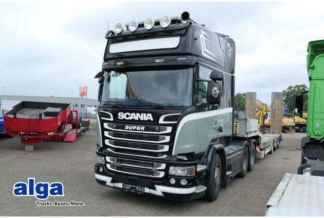 Scania R 580 6x2, Retarder, Klima, Hydr., Voll-Luft - Cabeza tractora: foto 1 Scania R 580 6x2, Retarder, Klima, Hydr., Voll-Luft - Cabeza tractora: foto 1