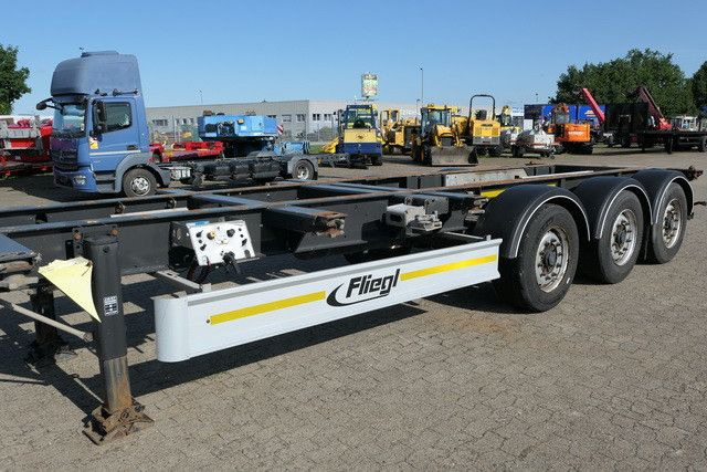 Fliegl SDS 380 SDS01, 20/30 & 40 Fuß Container, BPW - Semirremolque portacontenedore/ Intercambiable: foto 3 Fliegl SDS 380 SDS01, 20/30 & 40 Fuß Container, BPW - Semirremolque portacontenedore/ Intercambiable: foto 3