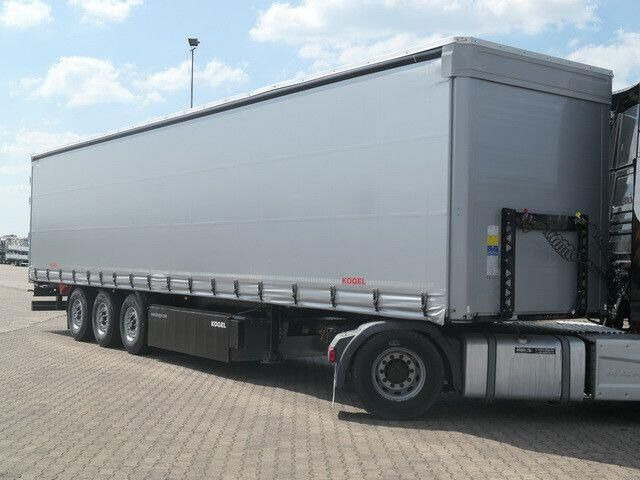 Kögel SN 24, Edscha, Palettenkasten, Luft-Lift, BPW - Semirremolque lona: foto 2 Kögel SN 24, Edscha, Palettenkasten, Luft-Lift, BPW - Semirremolque lona: foto 2
