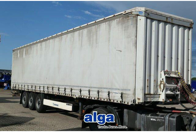 Krone SD, Edscha, Schiebeplane, Zurrösen, Luftfederung - Semirremolque lona: foto 1 Krone SD, Edscha, Schiebeplane, Zurrösen, Luftfederung - Semirremolque lona: foto 1