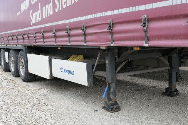 Krone SD, Gelenkt, Luft-Lift, Mitnahmestapler, Edscha - Semirremolque lona: foto 2 Krone SD, Gelenkt, Luft-Lift, Mitnahmestapler, Edscha - Semirremolque lona: foto 2