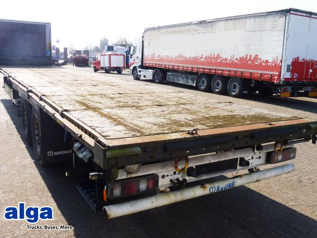 Krone SD, Pritsche, Multi-Lock-Rahmen, Luft-Lift - Semirremolque plataforma/ Caja abierta: foto 1 Krone SD, Pritsche, Multi-Lock-Rahmen, Luft-Lift - Semirremolque plataforma/ Caja abierta: foto 1