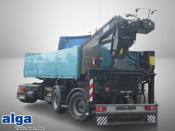 Langendorf SSH 20/21, Rollkran MKG, Gelenkt, 7.800mm lang - Semirremolque plataforma/ Caja abierta: foto 1 Langendorf SSH 20/21, Rollkran MKG, Gelenkt, 7.800mm lang - Semirremolque plataforma/ Caja abierta: foto 1