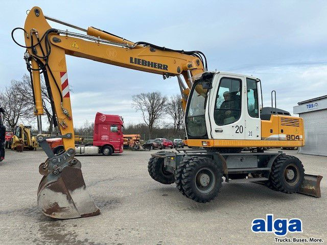 Liebherr A 904 C Litronic/SW System SW48/Klima/Kamera - Excavadora de ruedas: foto 1 Liebherr A 904 C Litronic/SW System SW48/Klima/Kamera - Excavadora de ruedas: foto 1