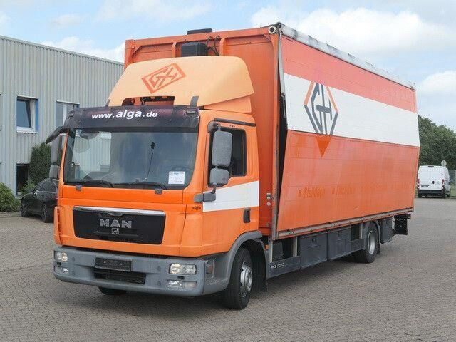 Camión caja cerrada MAN 12.220 TGL BL, Wingliner, LBW, Klima, 7.200mm: foto 7
