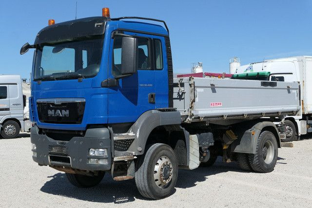 MAN 18.400 TGS BL 4x4, Allrad, klima, AHK,Alu-Felgen - Camión volquete: foto 3 MAN 18.400 TGS BL 4x4, Allrad, klima, AHK,Alu-Felgen - Camión volquete: foto 3