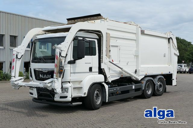 MAN 26.320 TGS BL 6x2, Überkopflader/Frontlader, AC MAN 26.320 TGS BL 6x2, Überkopflader/Frontlader, AC - Camión de basura: foto 1 MAN 26.320 TGS BL 6x2, Überkopflader/Frontlader, AC MAN 26.320 TGS BL 6x2, Überkopflader/Frontlader, AC - Camión de basura: foto 1