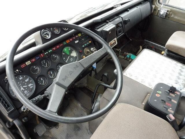Camión lona MAN OAF-34440VFA-AD 8x8, Seilwinde, Kran, AHK,Allrad: foto 17