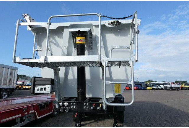 Mega MNW, Stahl, 25m³, Luft-Lift, anliegende Klappe - Semirremolque volquete: foto 2 Mega MNW, Stahl, 25m³, Luft-Lift, anliegende Klappe - Semirremolque volquete: foto 2