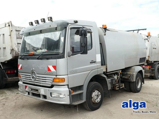 Barredora vial Mercedes-Benz 1018 KO atego 4x2, Bucher-Schörling, Klima: foto 1