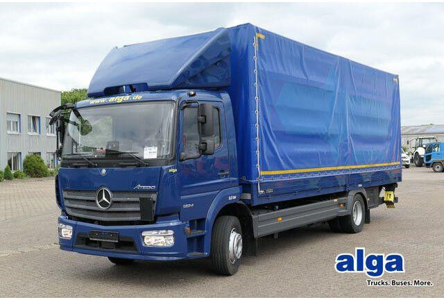 Mercedes-Benz 1224 L Atego 4x2, 7.200mm lang, AHK, LBW, Euro 6 - Camión lona: foto 1 Mercedes-Benz 1224 L Atego 4x2, 7.200mm lang, AHK, LBW, Euro 6 - Camión lona: foto 1