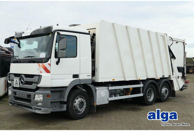 Mercedes-Benz 2532 L Actros 6x2, Faun, Variopress, Zöller, AC - Camión de basura: foto 1 Mercedes-Benz 2532 L Actros 6x2, Faun, Variopress, Zöller, AC - Camión de basura: foto 1