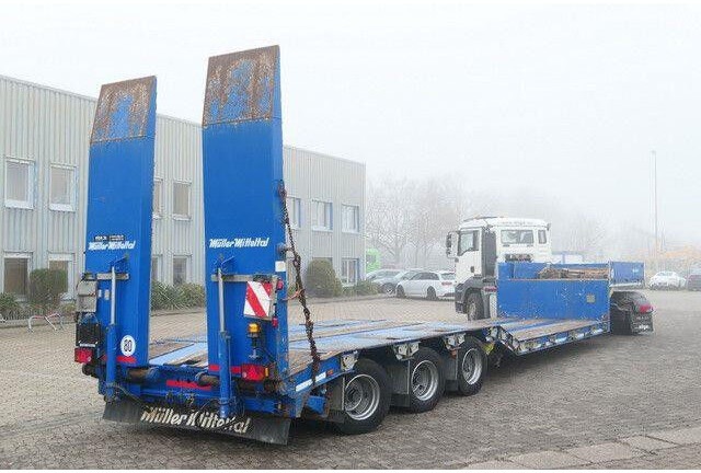 Müller-Mitteltal TTS-VLL 30,0 Profi, Gelenkt, hydr. Rampen, BPW - Semirremolque góndola rebajadas: foto 4 Müller-Mitteltal TTS-VLL 30,0 Profi, Gelenkt, hydr. Rampen, BPW - Semirremolque góndola rebajadas: foto 4